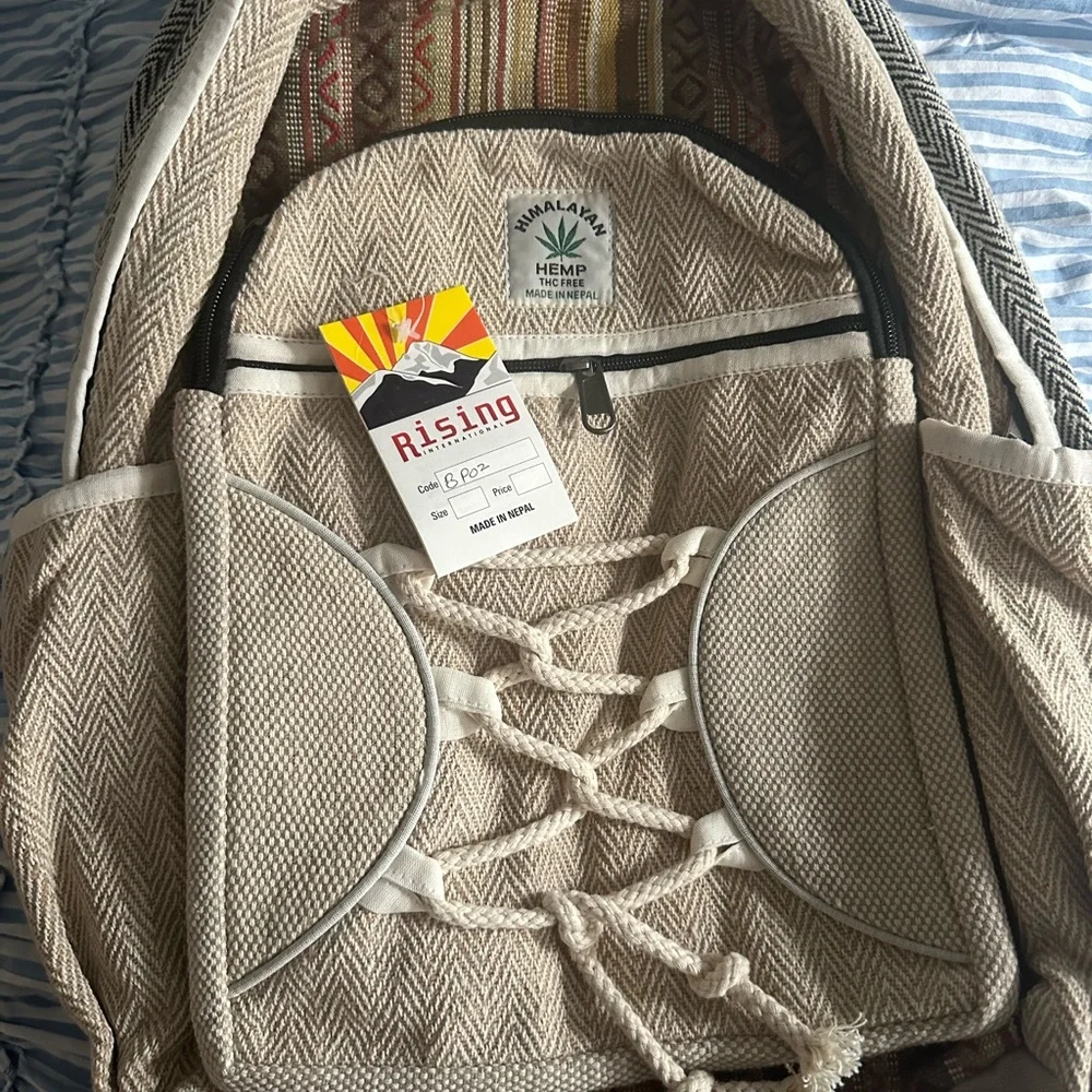 NWT Himalayan Hemp Backpack - Picture 2 of 3